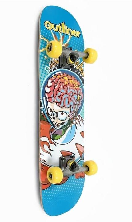 Produktbild Outliner Skateboard, black/yellow (31.10")