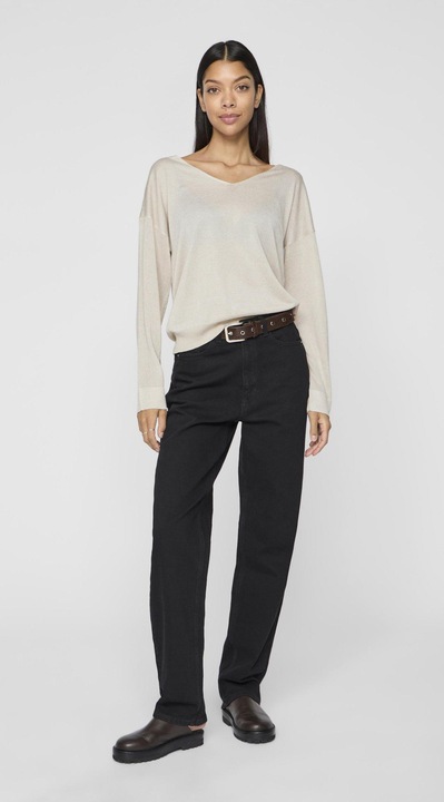 Image du produit Vila VINOVY V-Ausschnitt Strickpullover (XL)