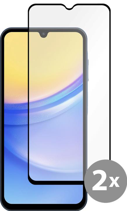 Produktbild Cazy Schutzglass Kompatibel mit Samsung Galaxy A15 / A15 5G - Tempered Glass Volle Abdeckung - - 2 Stück (2 Stück, Samsung Galaxy A15 5G, Samsung Galaxy A15)