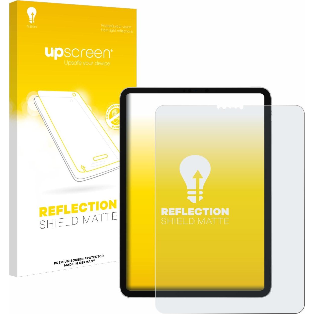 upscreen Reflection Shield Displayschutz Matt (1 Stück, IPad Pro 11), Tablet Schutzfolie