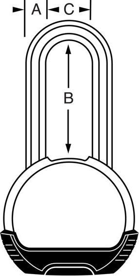 Actual product image Master Lock Heavy-duty padlock