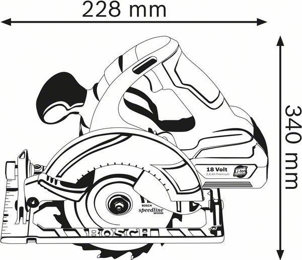 Actual product image Bosch Professional set 18V
