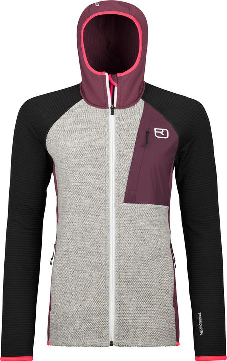 Produktbild Ortovox Women's Fleece Grid Plus Classic Knit Hoody (L)