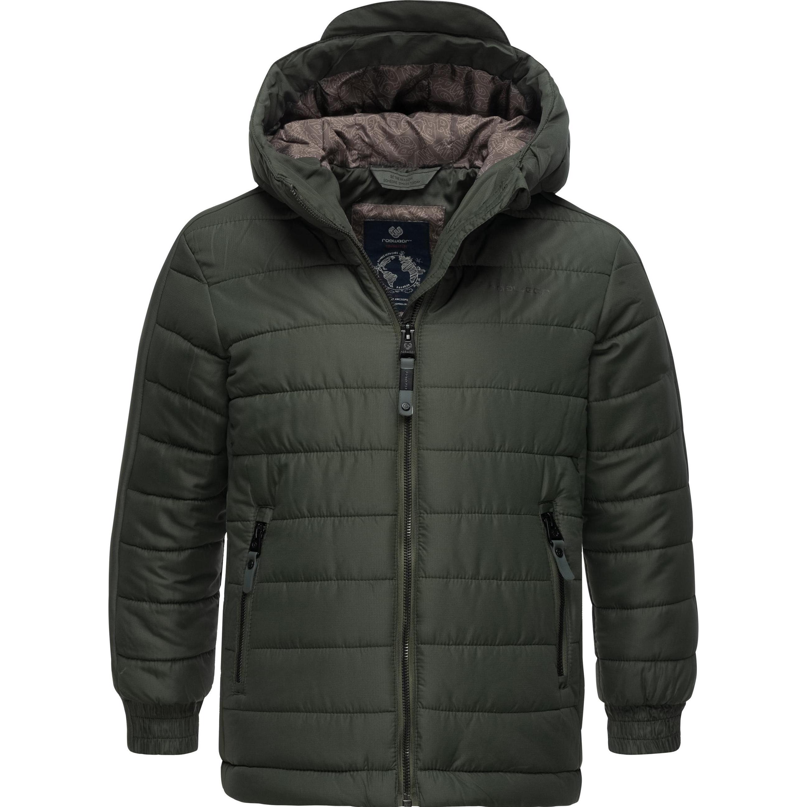 Ragwear, Jungen, Jacke, Coolio (128), Grün, 128