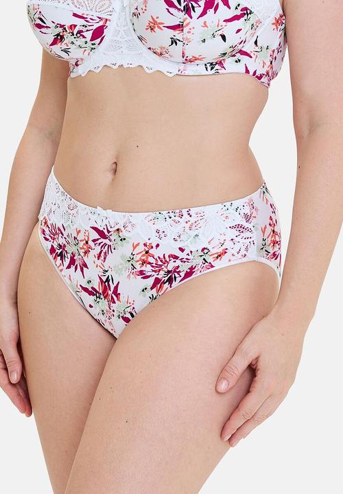Produktbild Sans Complexe Slip aus Spitze und Mikrofaser FLORA (50, Einzelpack)