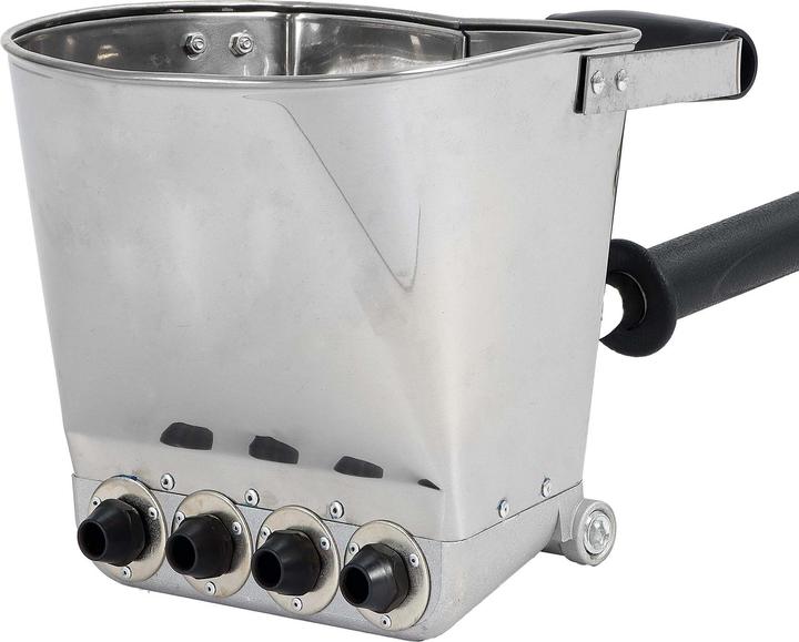 Actual product image Wiltec Verputzmaschine 6bar Putzpistole 8mm Düse Mörtelpistole 3,7 l Putzwerfer