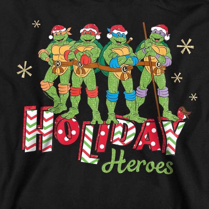 Produktbild Teenage Mutant NT Holiday Heroes Sweatshirt weihnachtliches Design (XL)