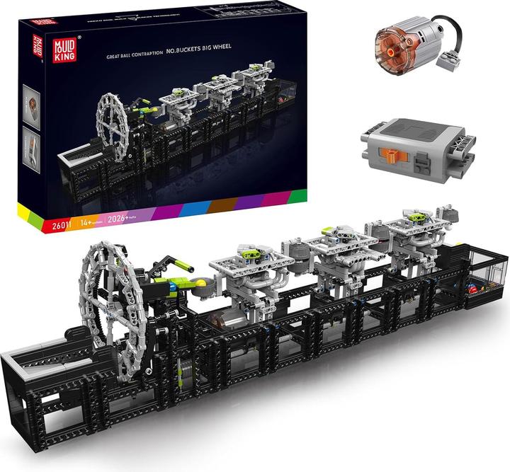 Mould King Buckets Big Wheel (marble run) buy at Galaxus