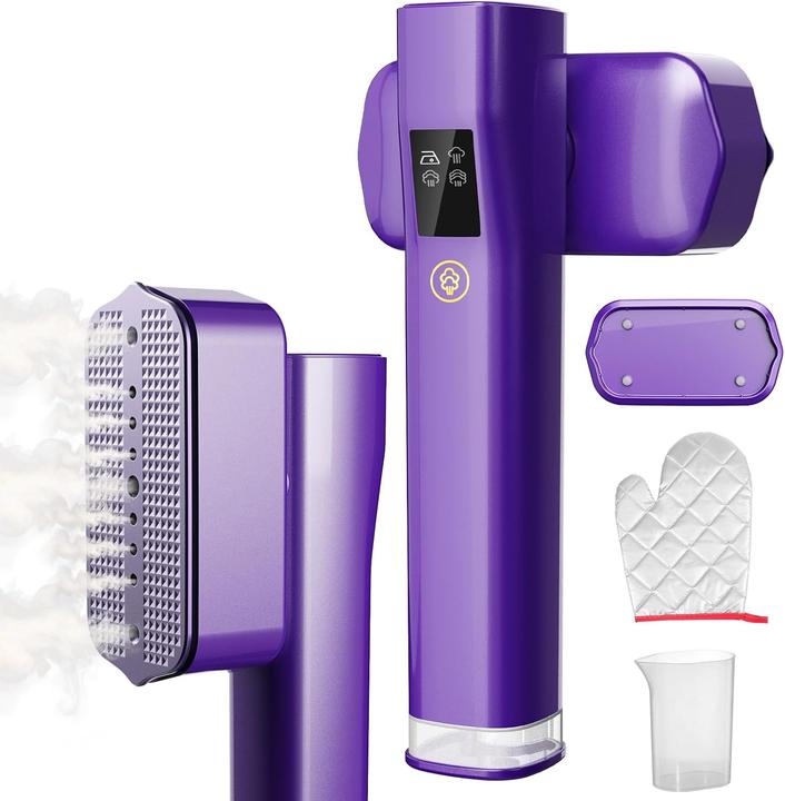Actual product image Aigccc 2-in-1 Hand-Dampfglätter mit LED Display (1200 W)