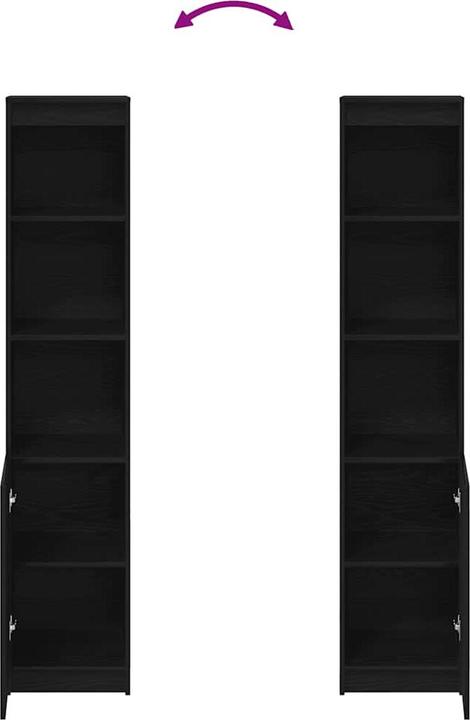 Produktbild vidaXL Highboard (37.50 x 35 x 180 cm)