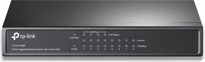 Immagine prodotto TP-Link Tl-Sg1008p (8 Porti)