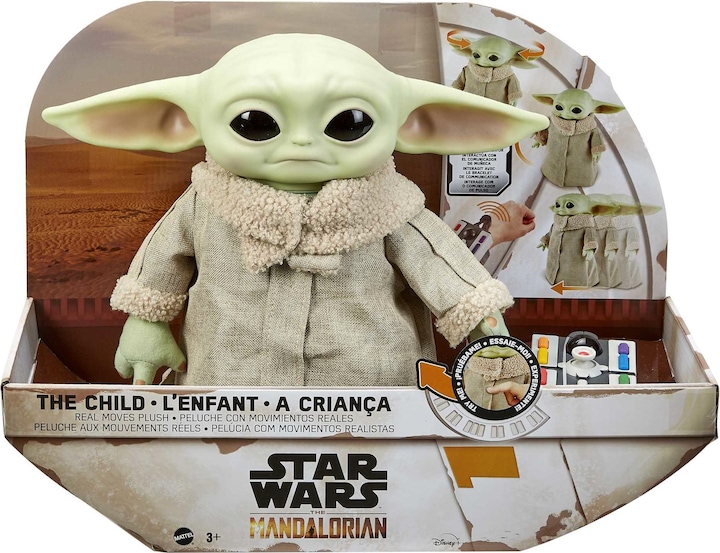 Immagine prodotto Star Wars Peluche The Mandalorian The Child Animato Radiocomandato (28 cm)