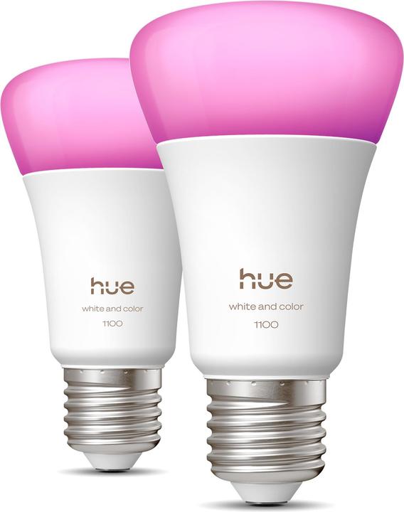 Image du produit Philips Hue Hue A60 (E27, 1100 lm, 2 x)