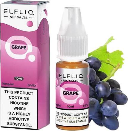 Elfbar E-Liquid Grape Elfliq - Nikotinsalze - 10ml (Traube)