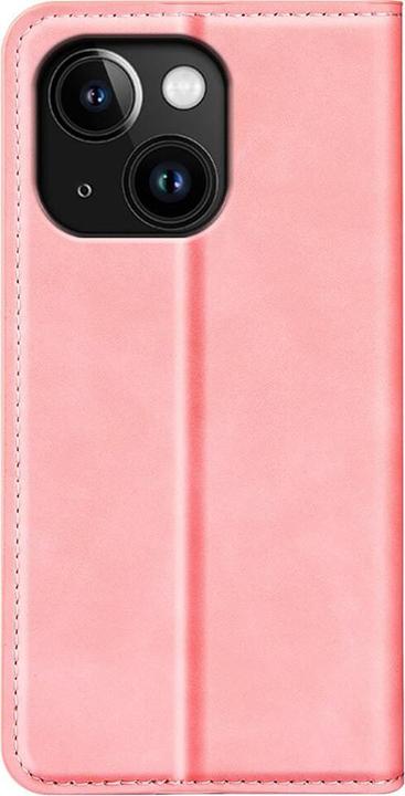 Actual product image Cover-Discount iPhone 15 Plus - Stand Flip Case Cover pink (Apple iPhone 15 Plus)