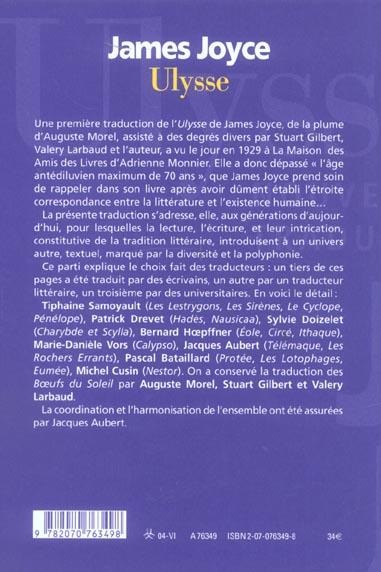 Produktbild Ulysse (Französisch, Joyce James, 2004)