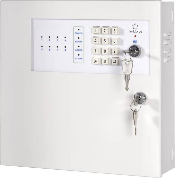 Actual product image Renkforce 8-zone alarm system