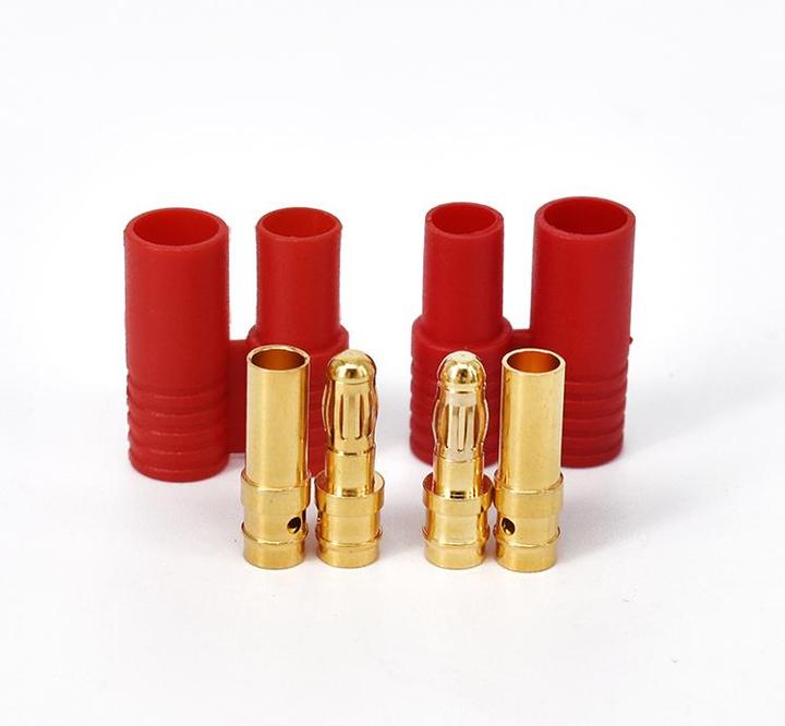 Immagine prodotto Swaytronic Sistema di connettori LiPo HXT 3.5mm placcati in oro 5 coppie
