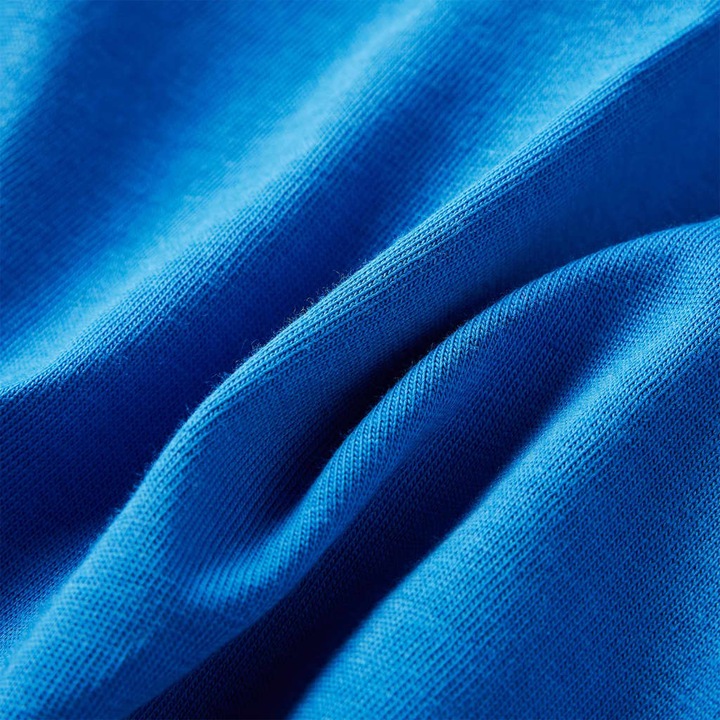 Immagine prodotto VidaXL Camicia da bambino a maniche lunghe blu cobalto 128,Materiale: 100 (128)