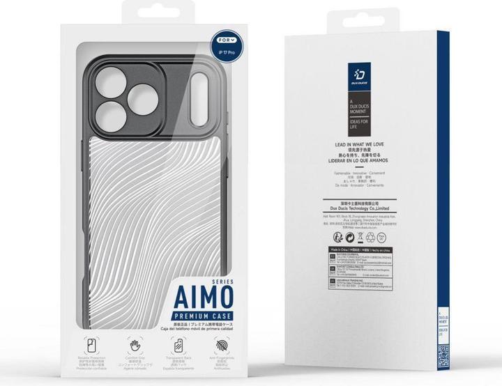 Image du produit Dux Ducis Back panel cover case AIMO MAG compatible with MagSafe for IPHONE 17 PRO black (Apple iPhone 17 Pro)