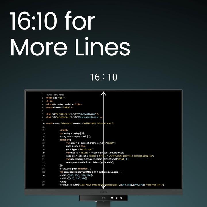 Actual product image BenQ RD240Q (2560 x 1600 pixels, 24.10")