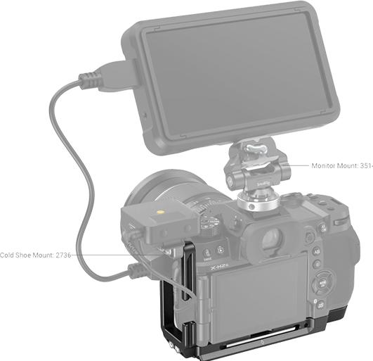 Produktbild SmallRig L-Bracket Fujifilm X-H2S 3928 (Cage)