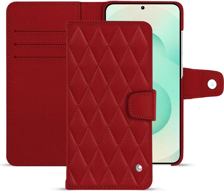 Rot - Nähte (Nappa - Pantone #d50032)