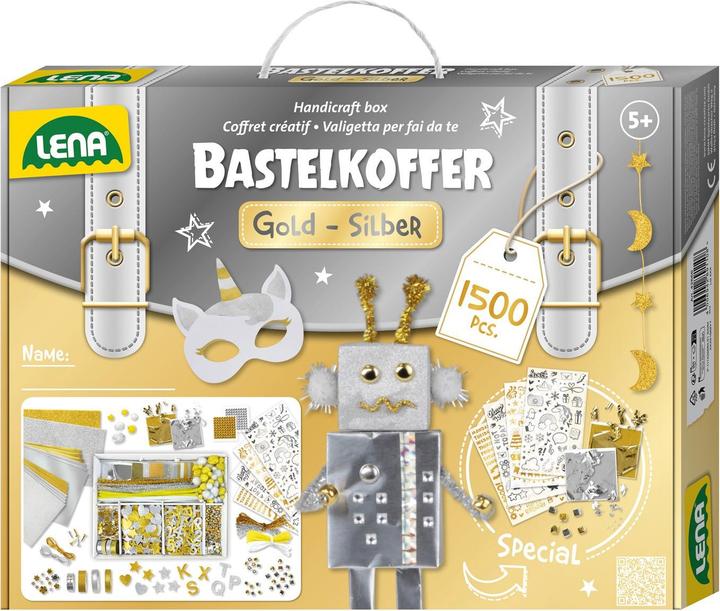 Lena Craft case gold & silver approx. 1.500 T
