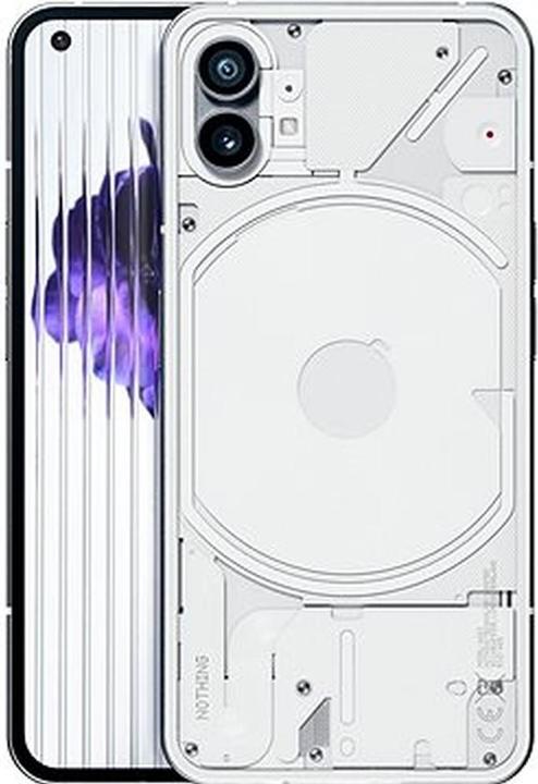 Actual product image Nothing Phone (1) (12GB) (256 GB, White, 6.55", Dual SIM, 5G)
