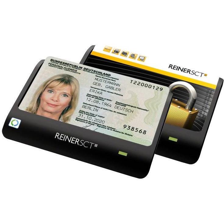 Thumbnail - ReinerSCT CyberJack RFID basis (USB 2.0), Speicherkartenlesegerät, Silber
