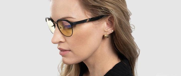 Actual product image Gunnar Gaming Brille Campbell Onyx Amber