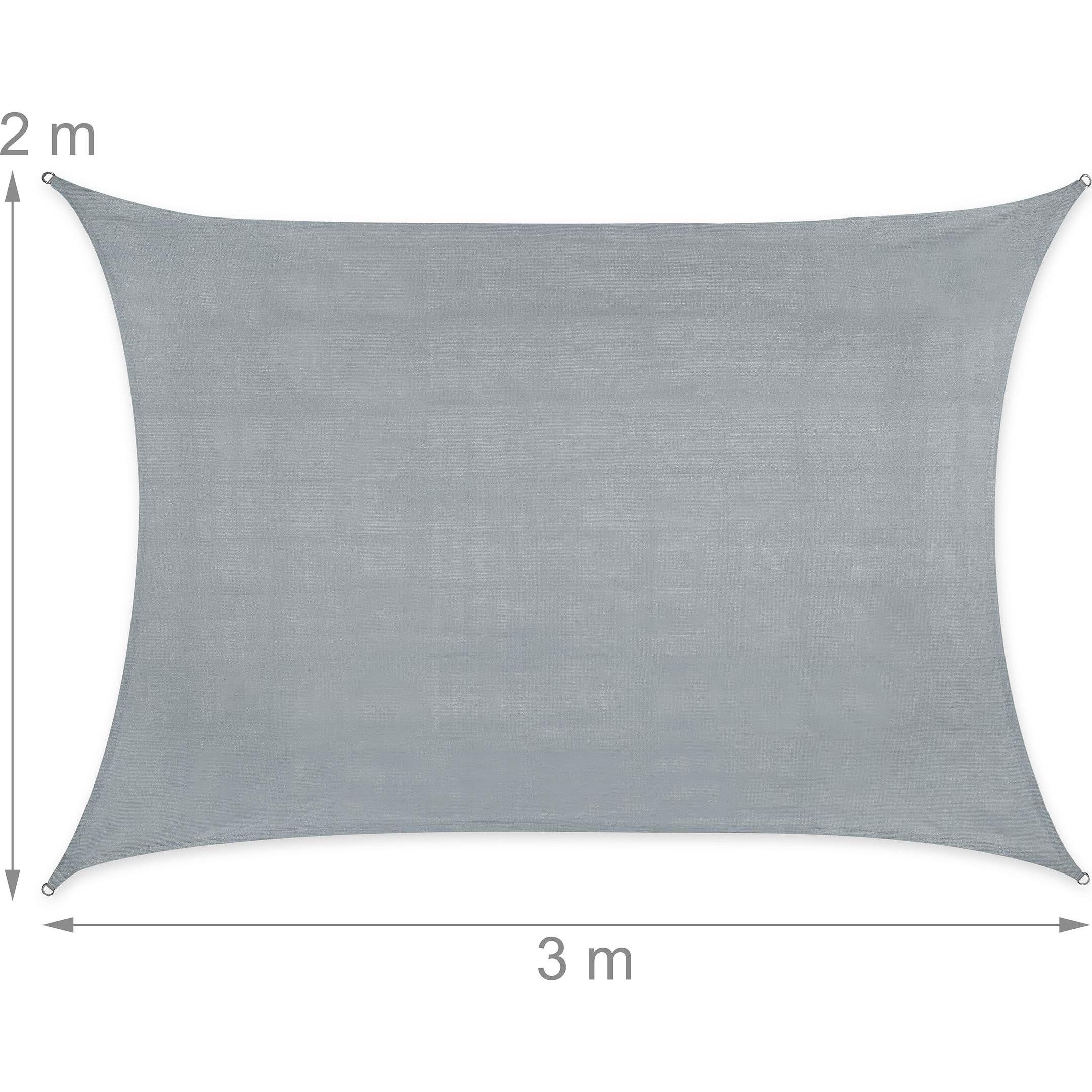 Thumbnail - Relaxdays, Sonnensegel, Sonnensegel (300 x 200 x 0.2 cm)