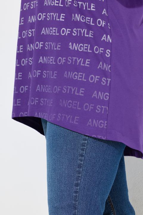 Produktbild Angel of Style T-Shirt, A-Linie, Wordingmuster (60)