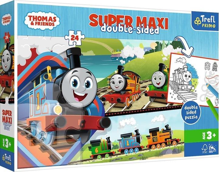 Produktbild Trefl 24-teiliges Puzzle SUPER MAXI Thomas und Freunde (24 Teile)