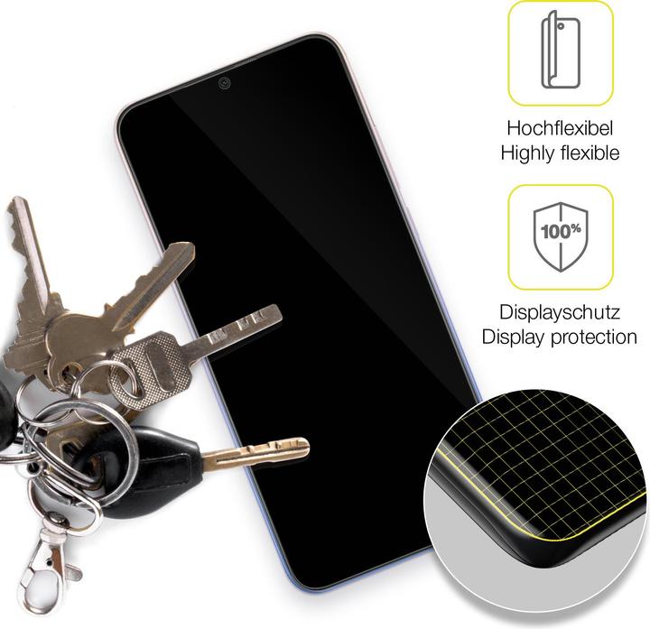 Produktbild Dipos Displayschutzfolie Full-Cover 3D (2 Stück, Xiaomi Redmi 9 Activ)
