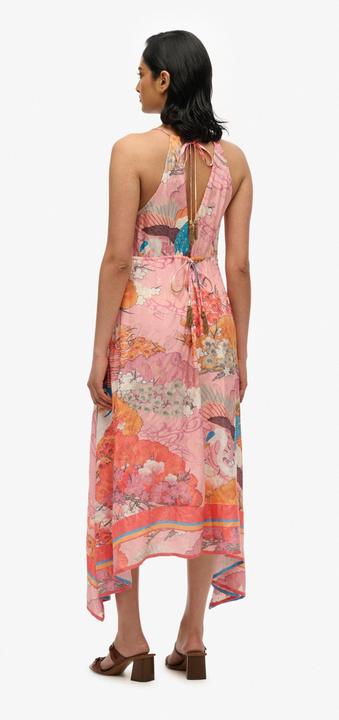 Image du produit Superdry Robe imprimée en jacquard à ourlet en pointes (10XL)