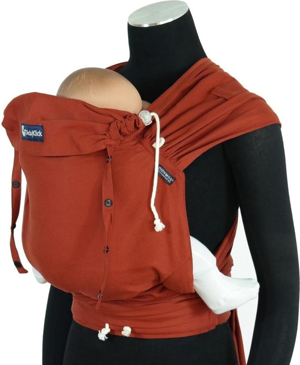 Actual product image Baby Carrier DidyKlick 4u Rusty Red