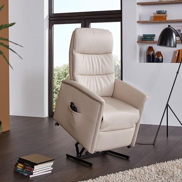 Immagine prodotto Mirex Poltrona stand-up e reclinabile con 2 motori Kosmos coffee (marrone)