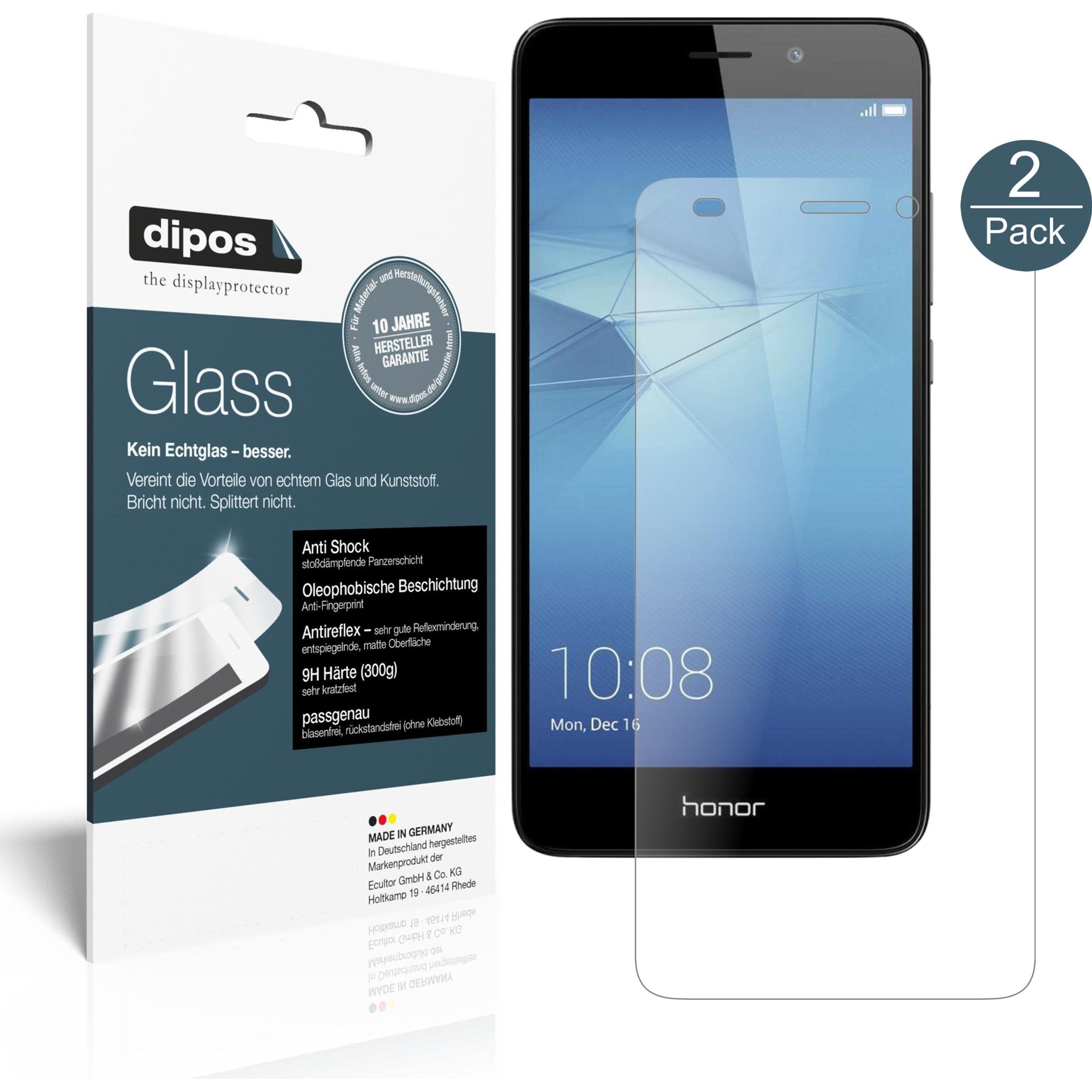 Dipos Displayschutz Anti-Shock (1 Stück, Honor 5C), Smartphone Schutzfolie, Transparent