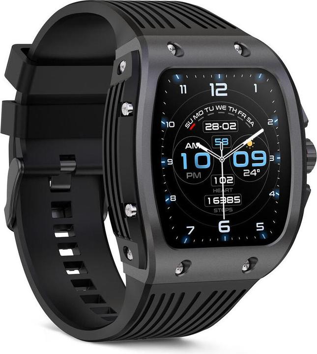 Actual product image KSIX Smartwatch Schwarz