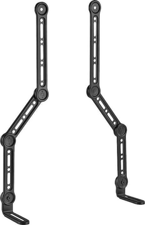 myWall HZ32-2L Soundbar bracket (1 pcs., Wall installation, Rotatable, Tiltable, Pivoting)