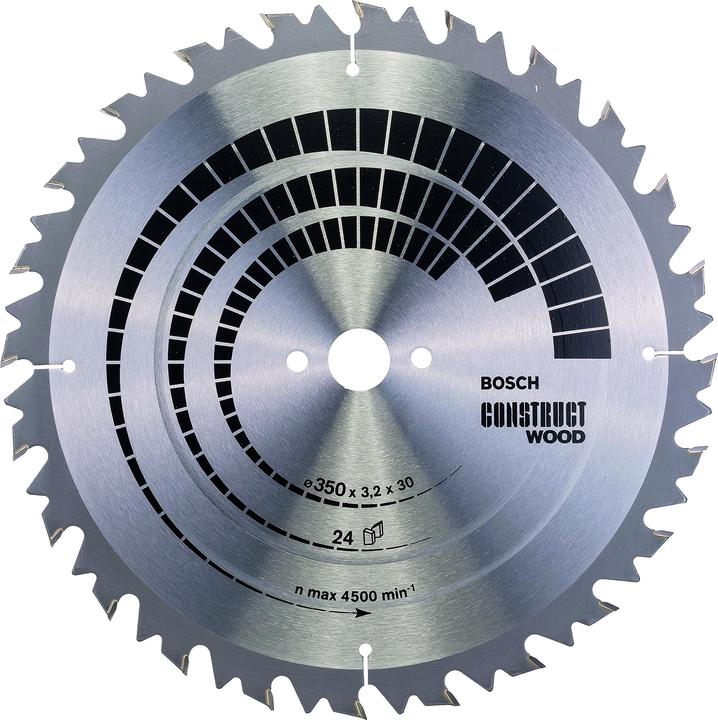 Produktbild Bosch Professional Zubehör PRO Wood Kreissägeblatt, 350 x 3.2 x 30 mm