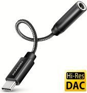 Actual product image Axagon ADA-HC USB-C Hi-Res Audio adapter - 3.5 mm jack, 32 bit, 384 kHz (USB)