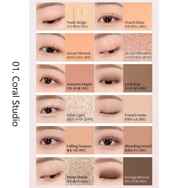 Produktbild Clio Pro Eye Palette Air Luxury (01 Coral Studio)