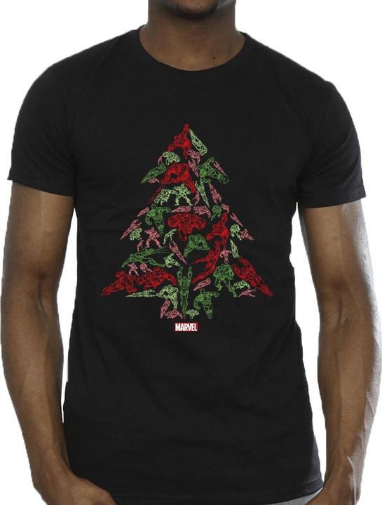 Produktbild Avengers Christmas Tree TShirt (L)
