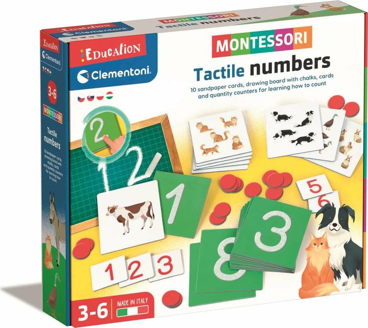 Produktbild Clementoni Montessori - die Zahlen lernen