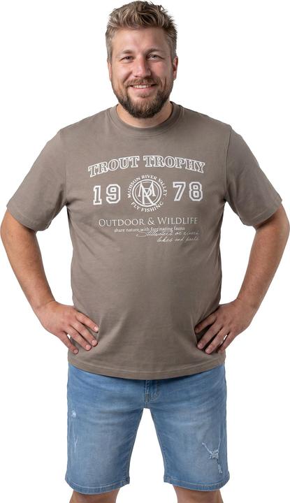 Produktbild Men+ T-Shirt, Halbarm, Brustprint (5XL)