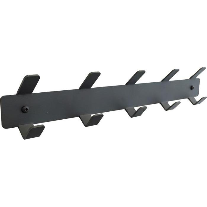 Glori ir Ko, Appendiabiti + Appendiabiti da parete, Clothes hanger Glori PK455, 44 cm, anthracite gray