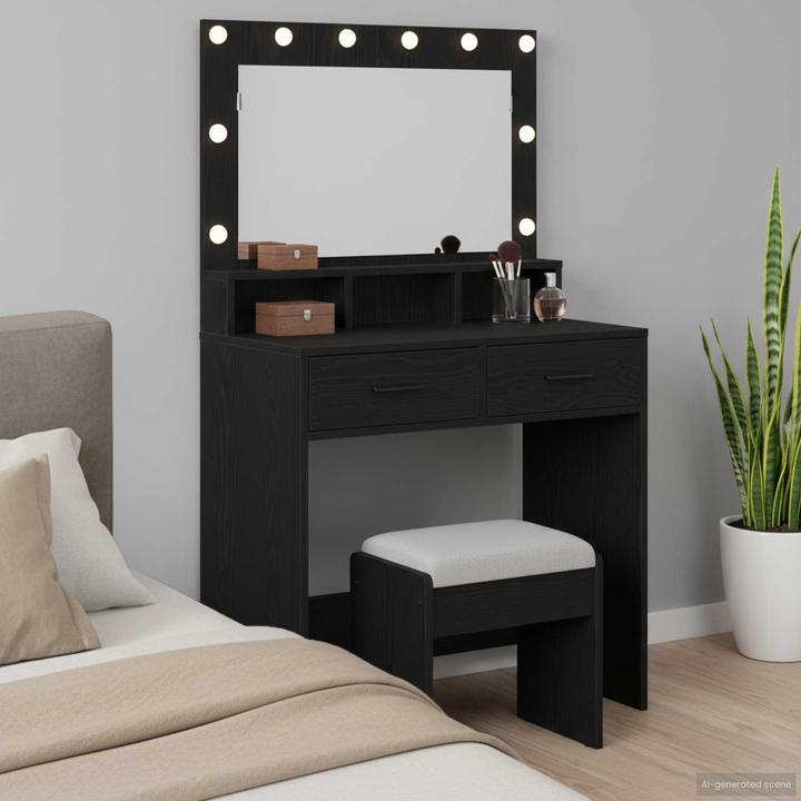 Actual product image vidaXL Schminktisch (41 x 41 x 135 cm)