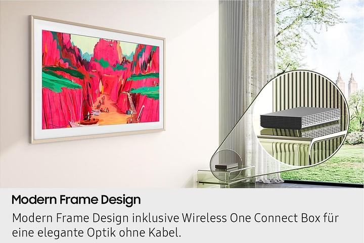 Actual product image Samsung QE75LS03FW (75", The Frame Pro, LED, NeoQLED, 4K, 2025)